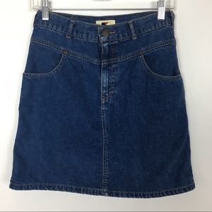 CALVIN KLEIN Vintage Denim Jean Skirt Mini 11 90s style